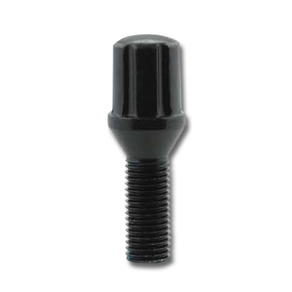 12mm x 1.25 Spline Lug Bolt Black 30/Box - Storage